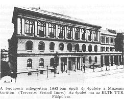 BME �p�lete
1883-ban