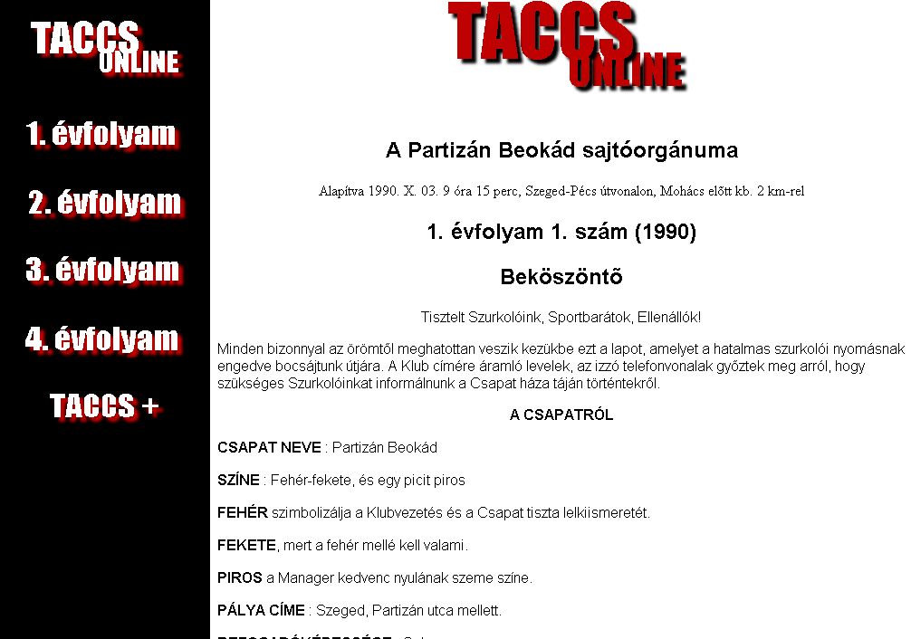 TACCS Online, 2005-09-02