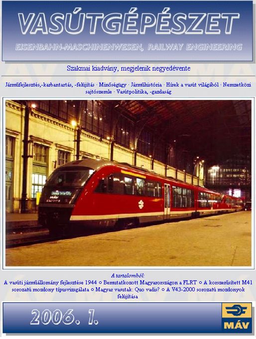 Vas�tg�p�szet, 2006-05-04