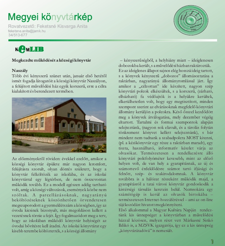 KEMLIB - a T�kaT�ma online ut�da 2011.03.30.