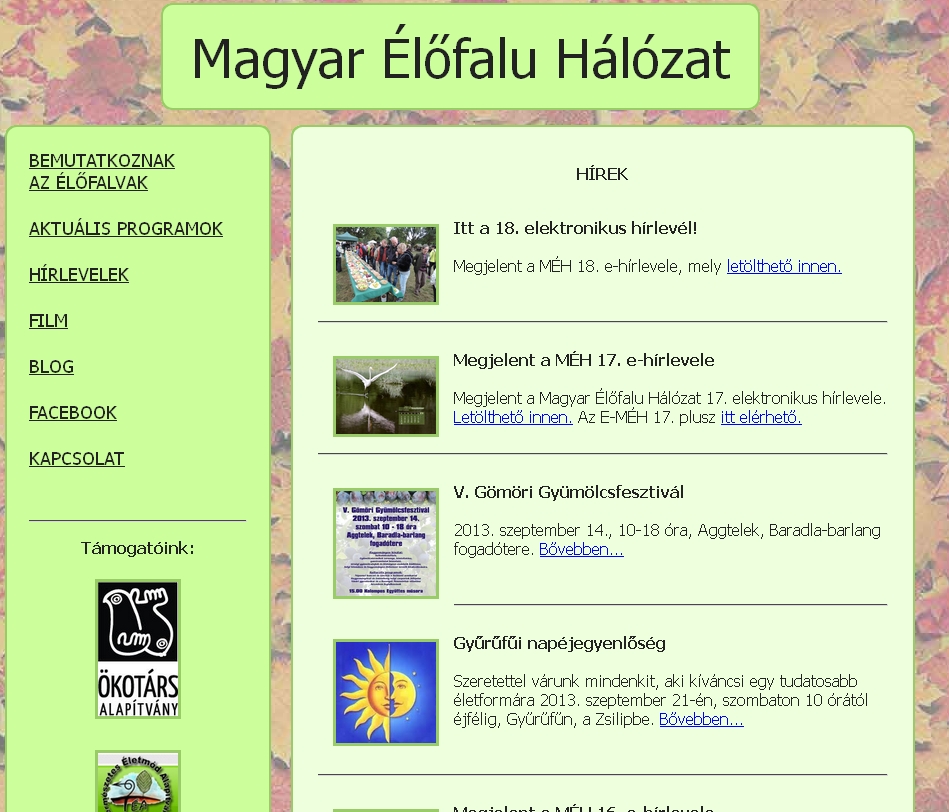 �l�falu h�rlev�l 2013.10.25.