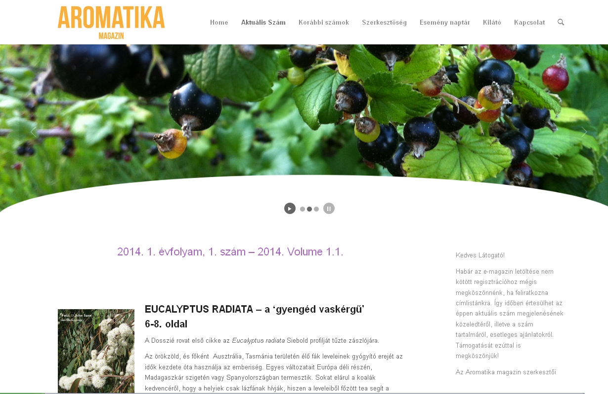 Aromatika magazin 2014.04.14.