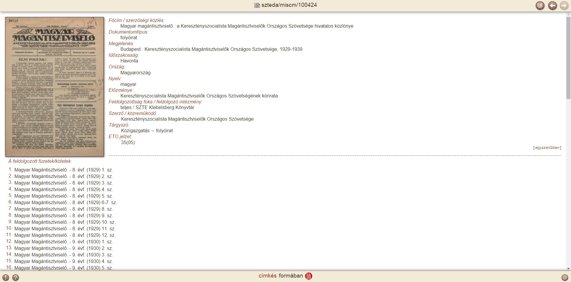 Magyar Mag�ntisztvisel� 2015.12.18.