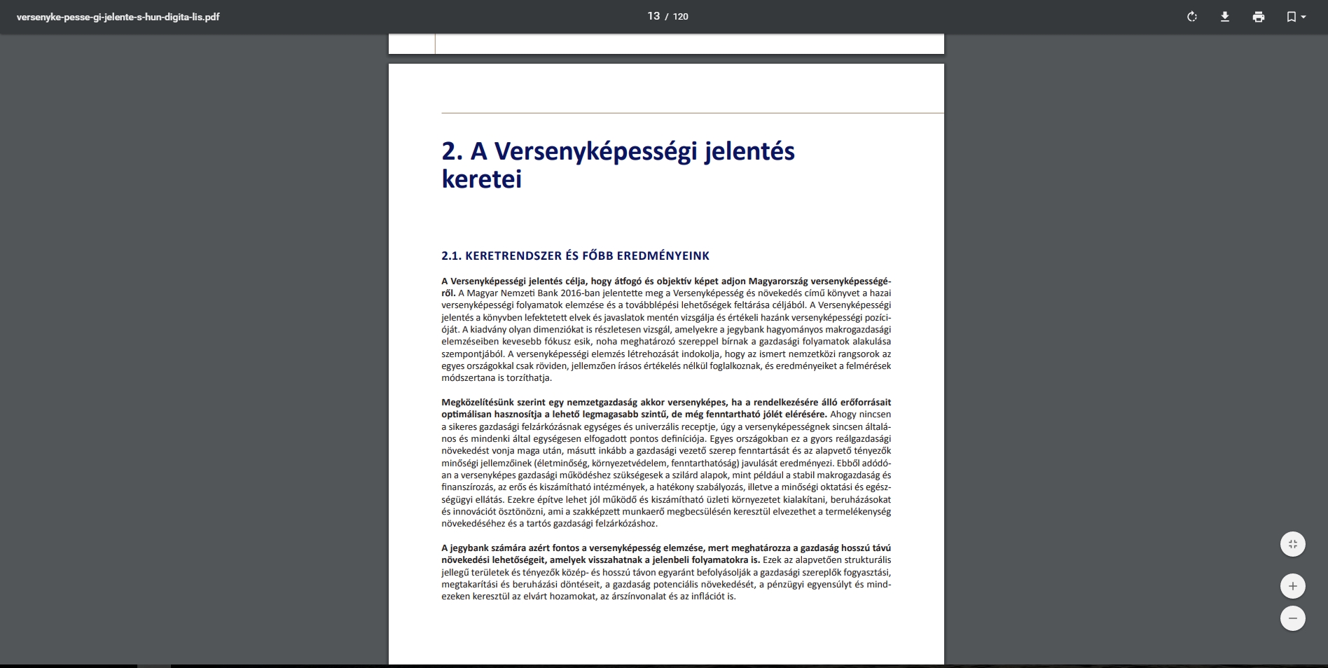 Versenyk�pess�gi jelent�s 2017.11.17.