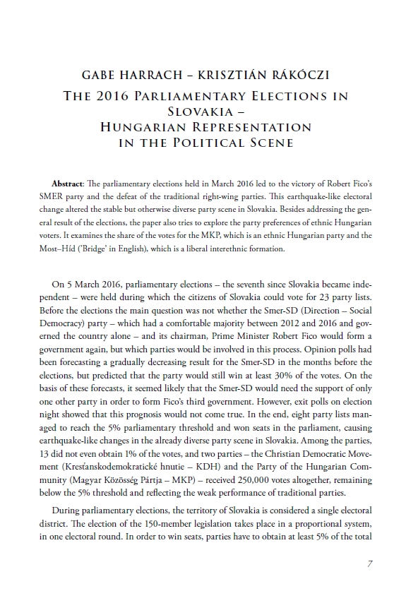 Hungarian Journal of Minority Studies 2019.09.12.
