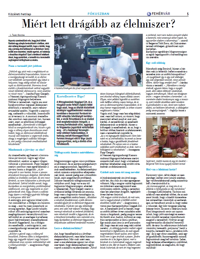 Feh�rv�r magazin 2021.12.21.