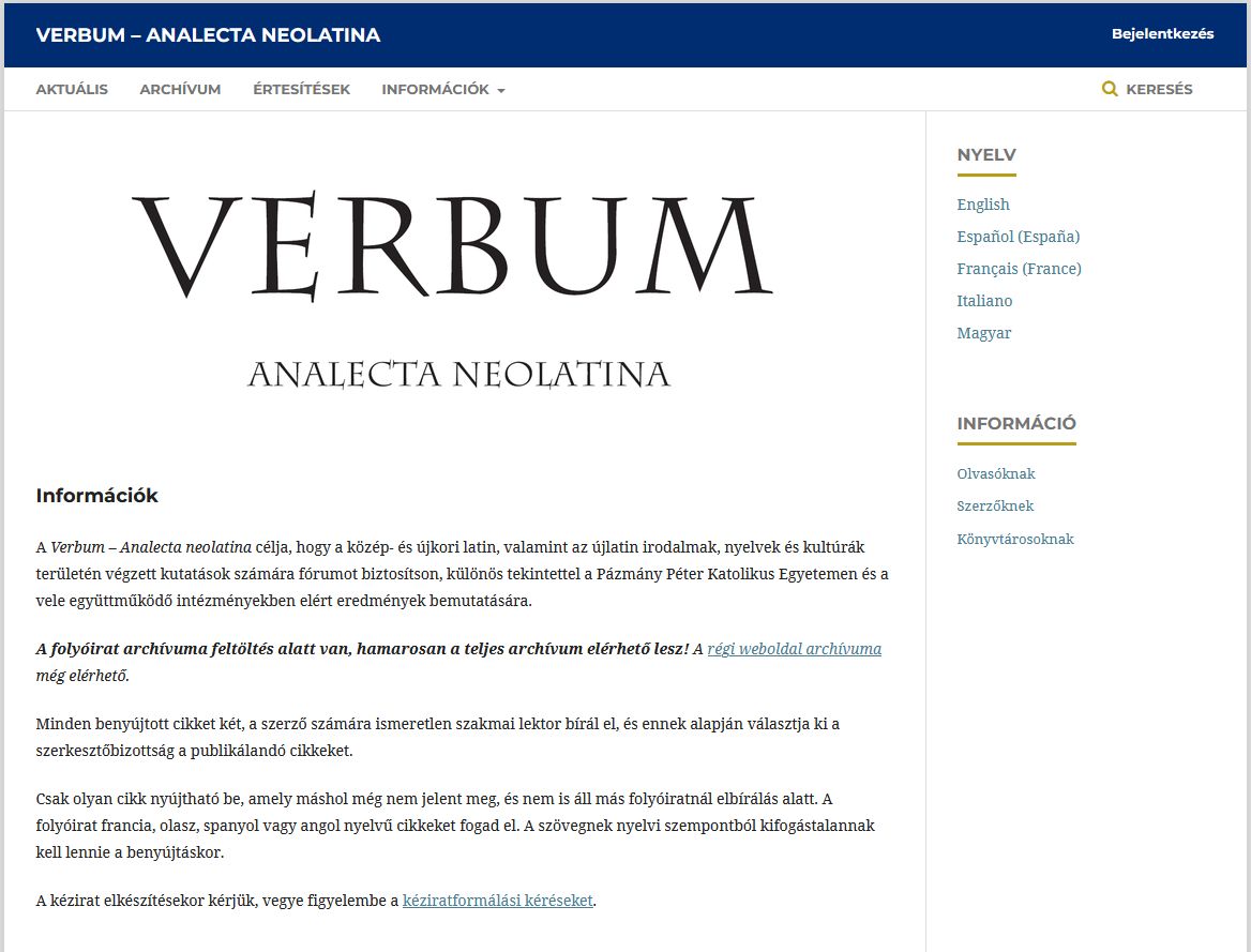 Verbum 2022.01.26.