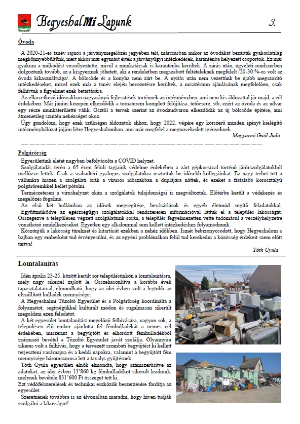 Hegyeshalmi lapunk 2022.03.24.