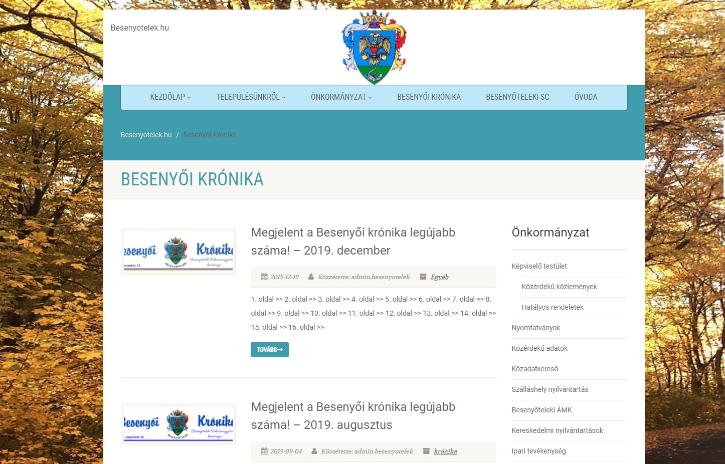 Beseny�i kr�nika 2022.03.29.