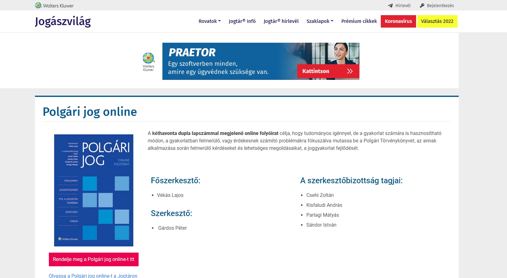 Polg�ri jog online 2022.04.04.