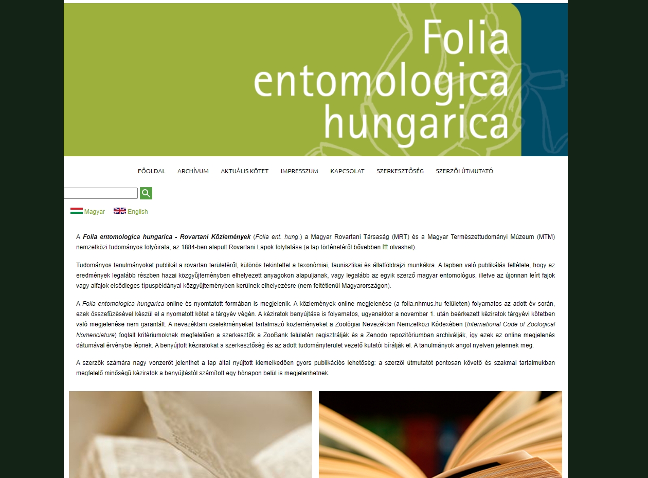 Folia entomologica hungarica 2022.05.06.