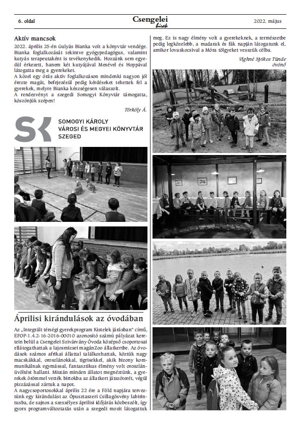 Csengelei h�rek 2022.05.12.
