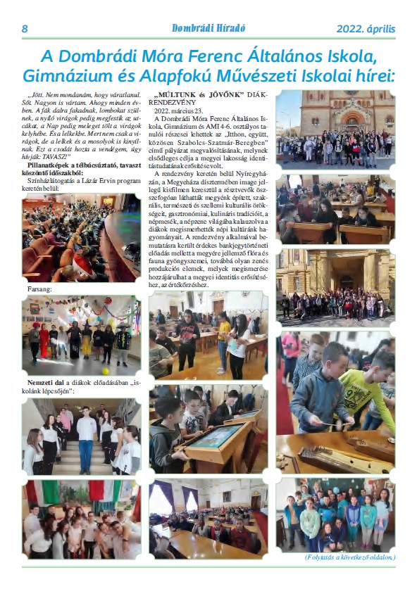 Dombr�di h�rad� 2022.05.12.