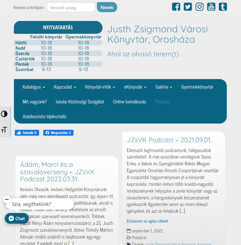 Justh Zsigmond V�rosi K�nyvt�r podcast 2022.05.31.