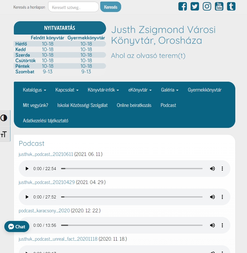 Justh Zsigmond V�rosi K�nyvt�r podcast 2022.05.31.