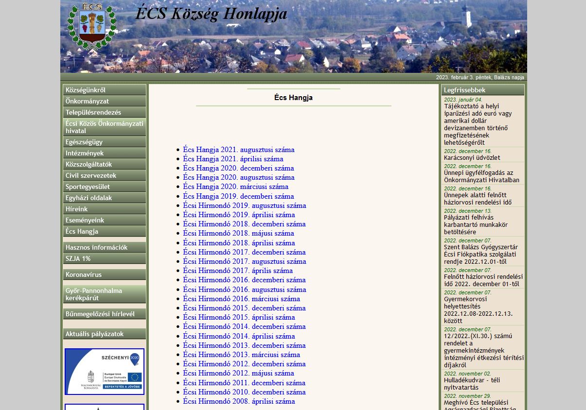 �cs hangja 2023.02.03.