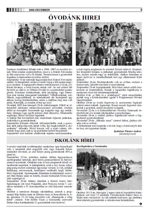 �rhidai h�rek 2023.03.06.