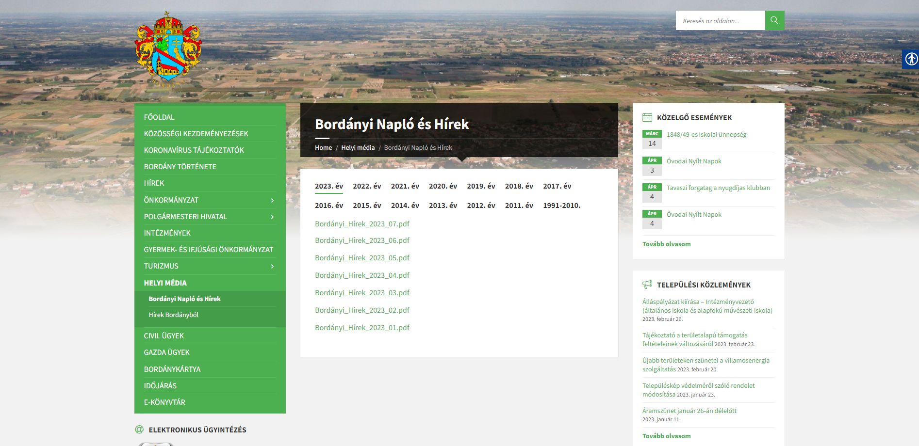 Bord�nyi h�rek 2023.03.07.