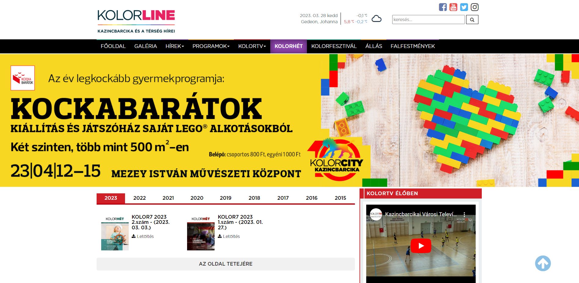 Kolorh�t  2023.03.28.