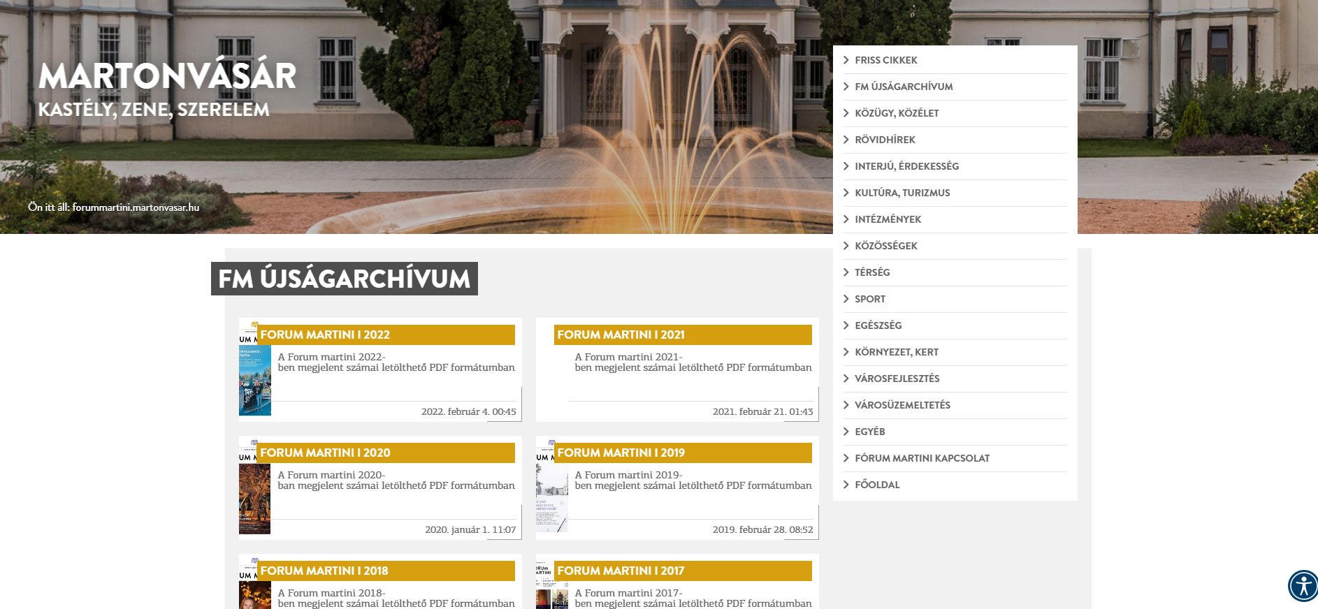 Forum Martini  2023.03.30.
