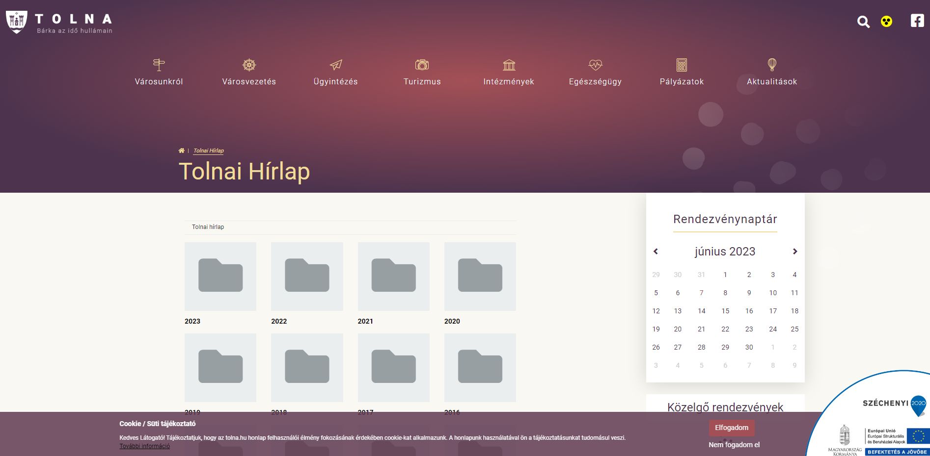 Tolnai h�rlap 2023.06.07.