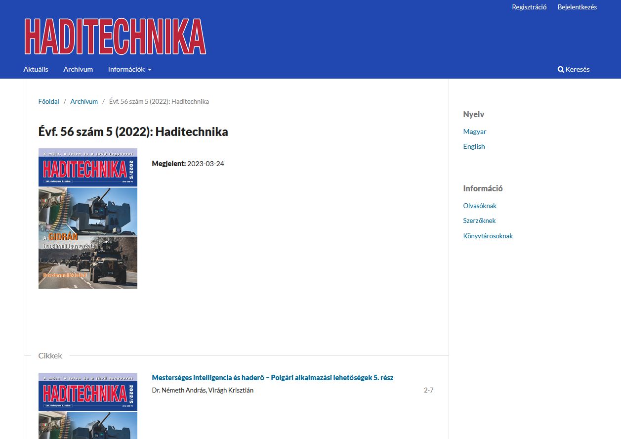 Haditechnika 2023.06.14.