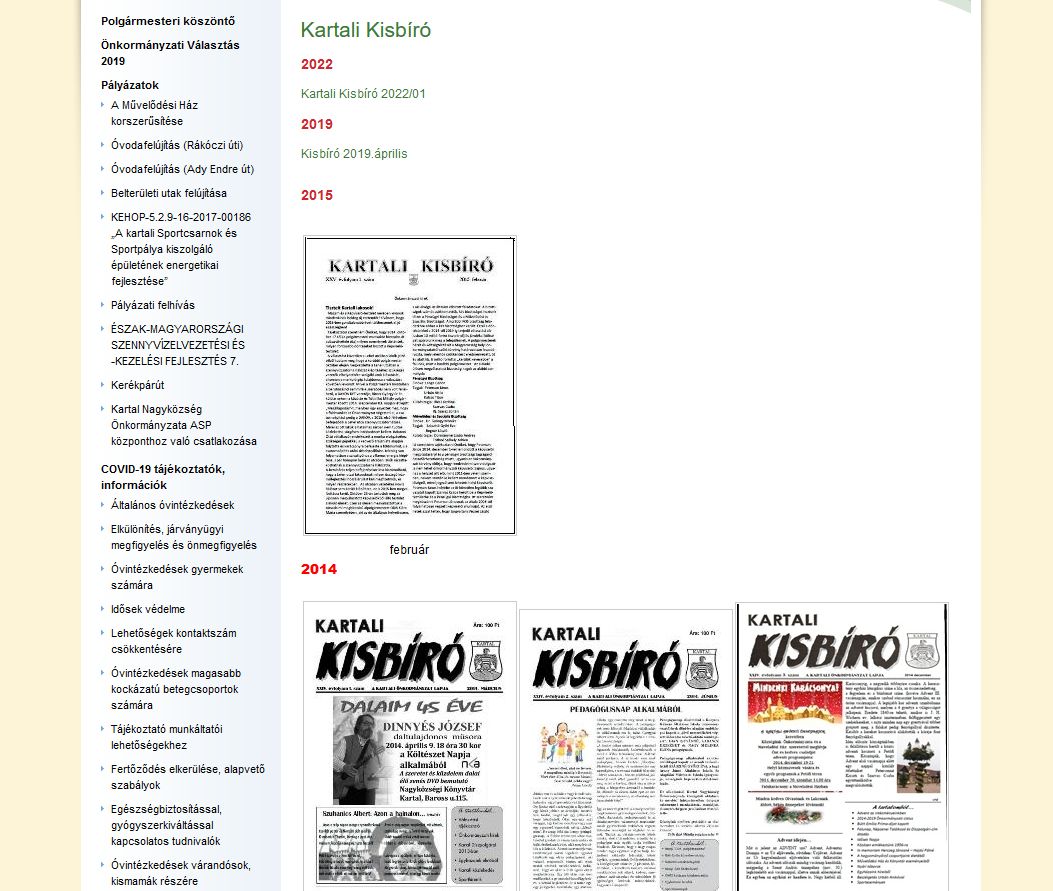Kartali kisb�r� 2023.06.19.