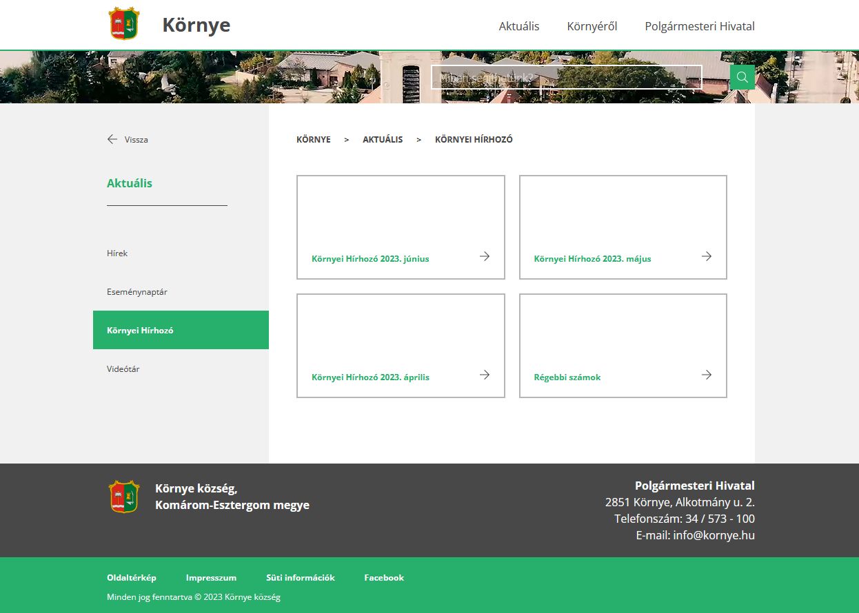 K�rnyei h�rhoz� 2023.07.06.
