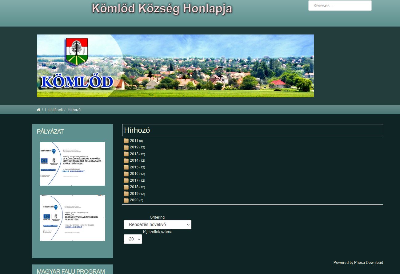 K�ml�di h�rhoz� 2023.07.06.