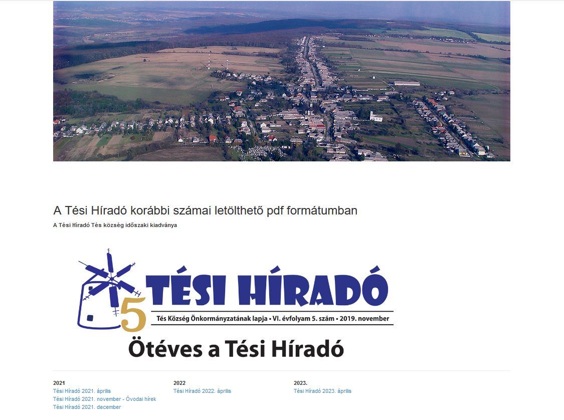 T�si h�rad� 2023.07.20.