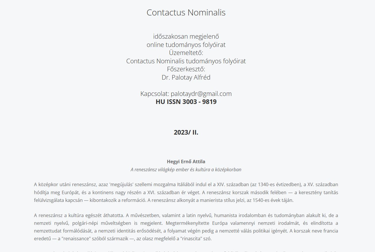 Contactus nominalis 2024.02.01.