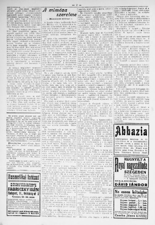 K�szegi h�tf�i hirlap 2026.04.01.