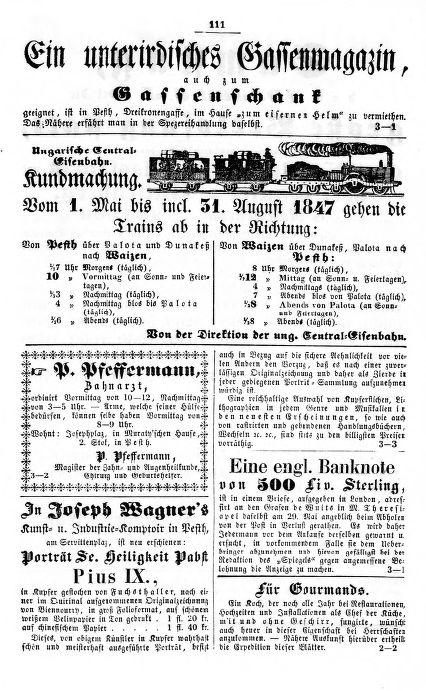 Pesther Handlungszeitung 2026.04.14.