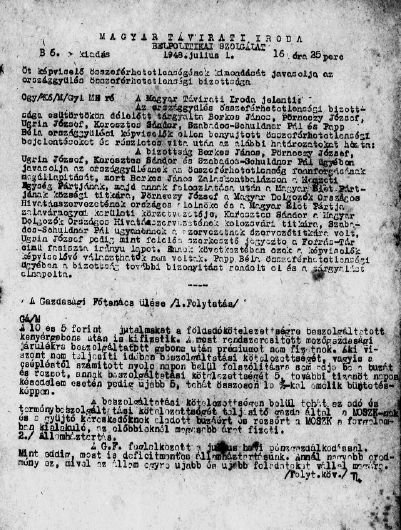 Magyar T�virati Iroda. Belpolitikai hirszolg�lat 2026.04.16.